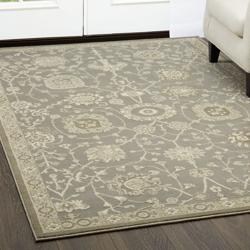 ShabbyChic Oriental Gray Area Rug & Reviews Wayfair